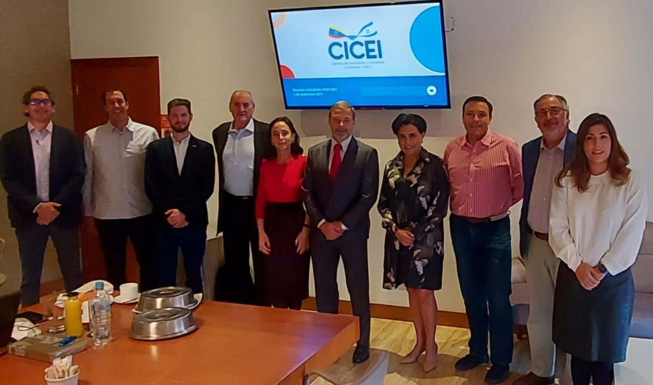 Lee más sobre el artículo Embajadora de Ecuador en Israel encabezó reunión de la cámara binacional