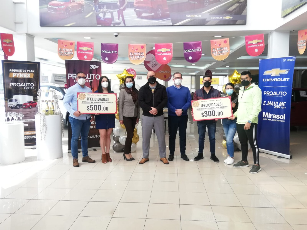 Lee más sobre el artículo PROAUTO, E.MAULME Y MIRASOL PREMIARON LA FIDELIDAD DE SUS CLIENTES