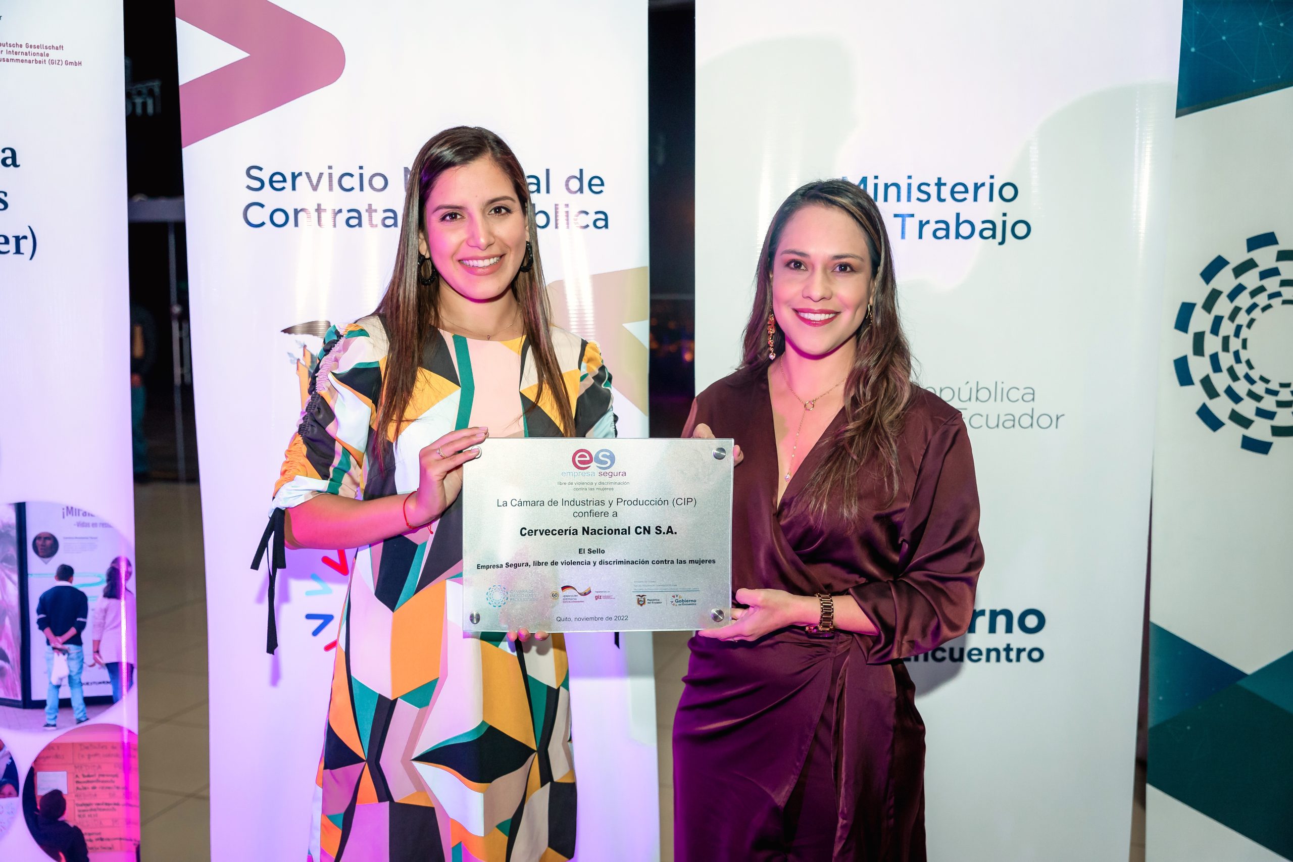 Lee más sobre el artículo Cervecería Nacional es reconocida por sus iniciativas a favor de la equidad de género e inclusión  