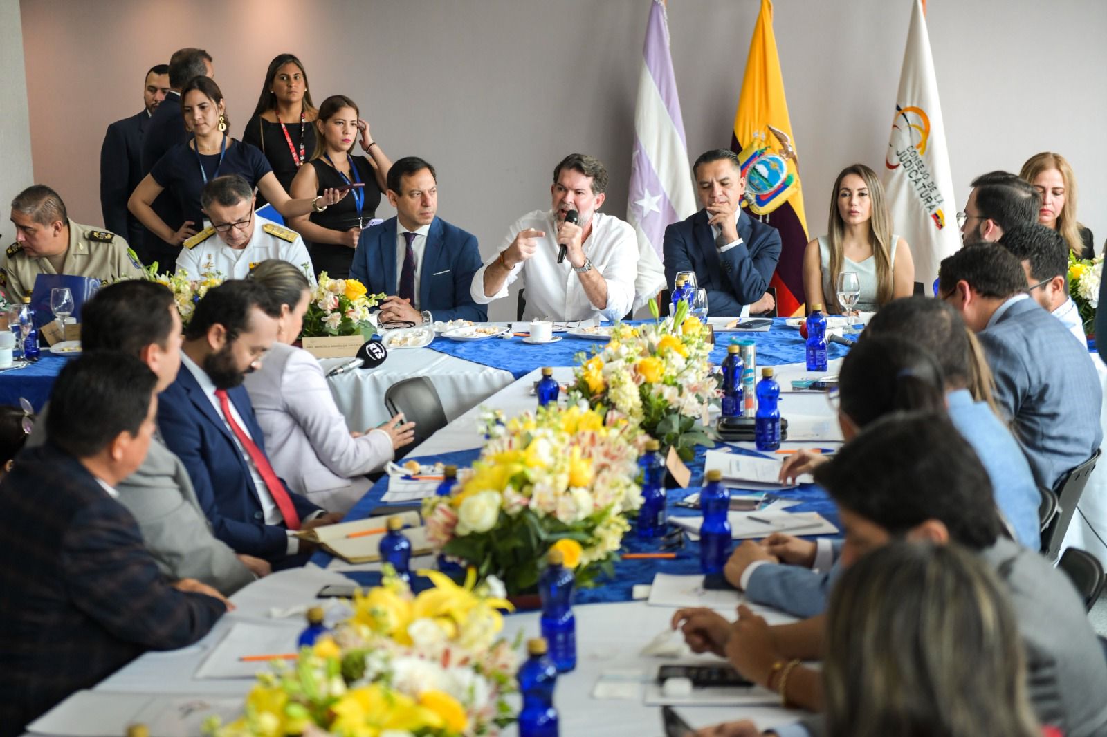 Lee más sobre el artículo Plan de Política Criminal del alcalde Aquiles Alvarez fue presentado en la Mesa de Seguridad, Justicia y Derecho