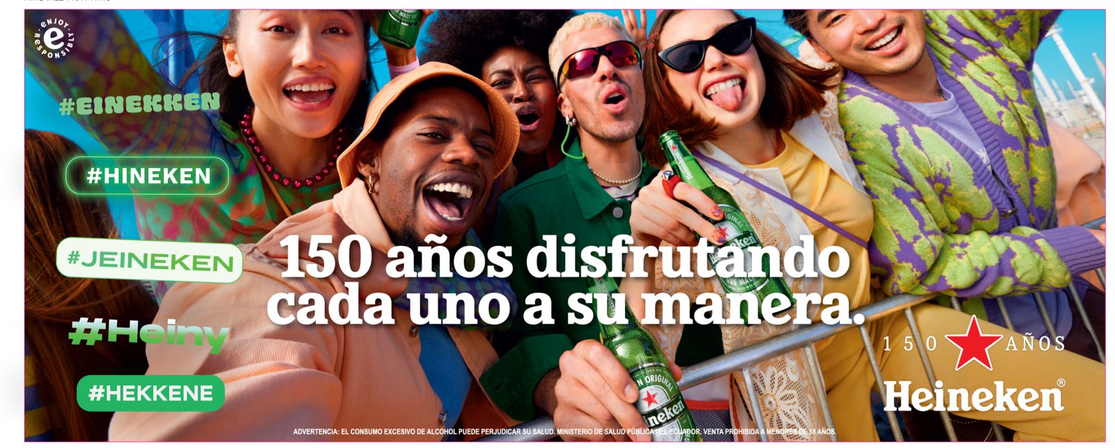 Lee más sobre el artículo Heineken®, Jeineken, o Heiny, celebra sus 150 años con un evento exclusivo este sábado 30 de septiembre