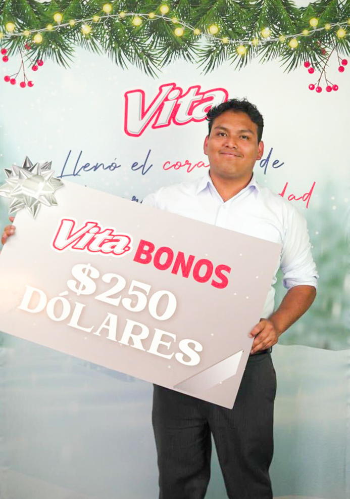 Lee más sobre el artículo Vita Alimentos premiará a cerca de 200 ganadores con más de USD 10.000 en Vita Bonos y regalos