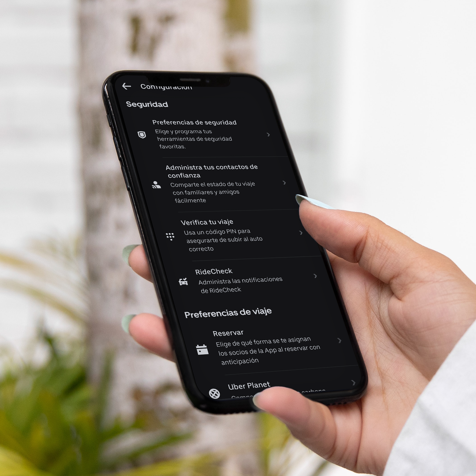 Lee más sobre el artículo Semana Santa más segura: Uber da a conocer nueva configuración para personalizar funciones de seguridad