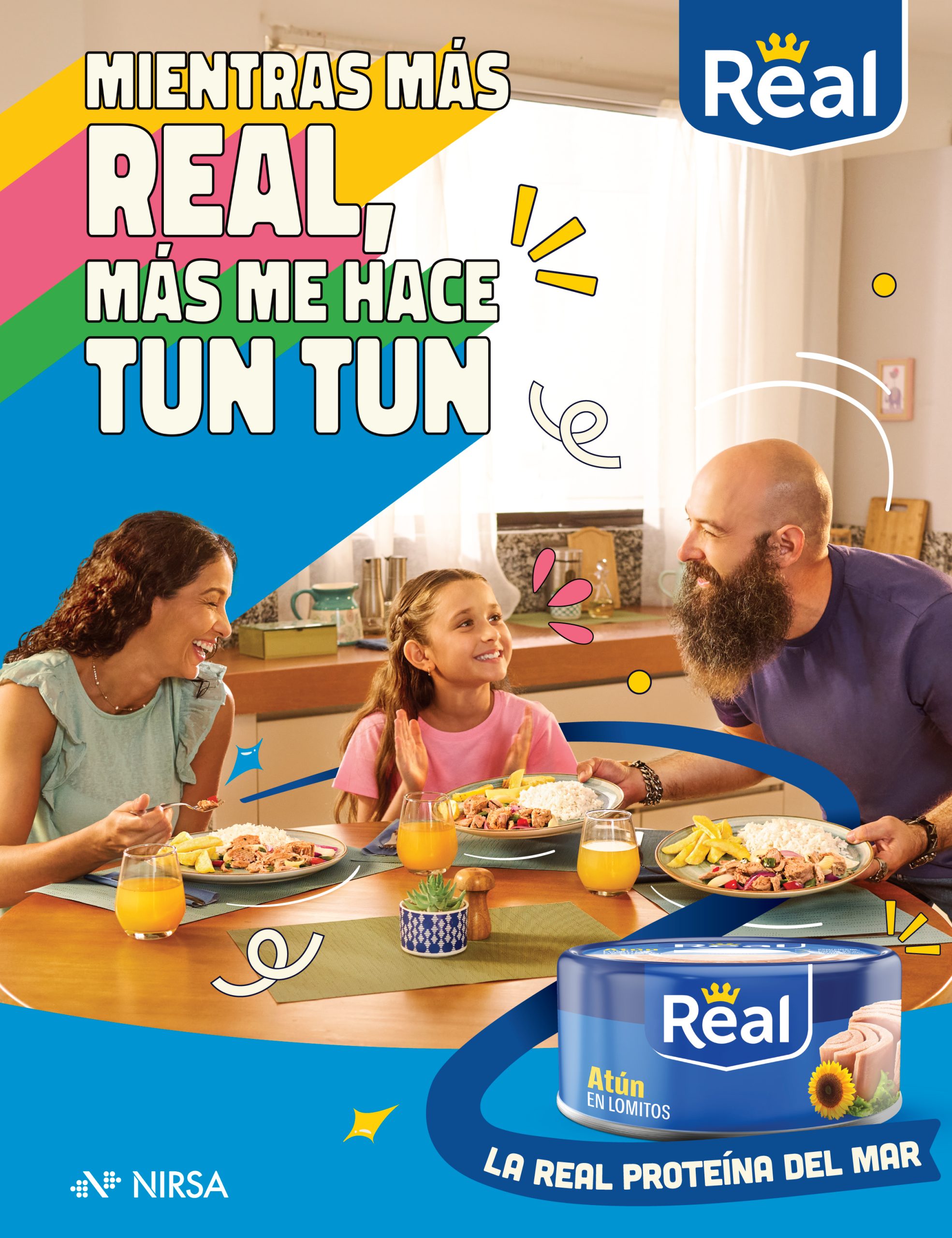 Lee más sobre el artículo ALIMENTOS REAL LANZA SU NUEVA CAMPAÑA“MIENTRAS MÁS REAL, MÁS ME HACE TUN TUN”