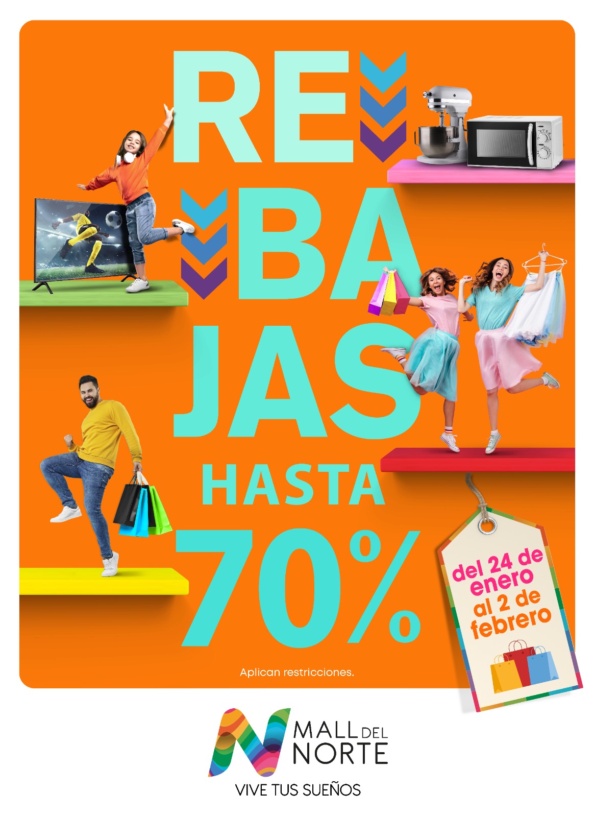 Lee más sobre el artículo MALL DEL NORTE CONTARÁ CON REBAJAS HASTA EL 70%,  SOLO HASTA EL 2 DE FEBRERO