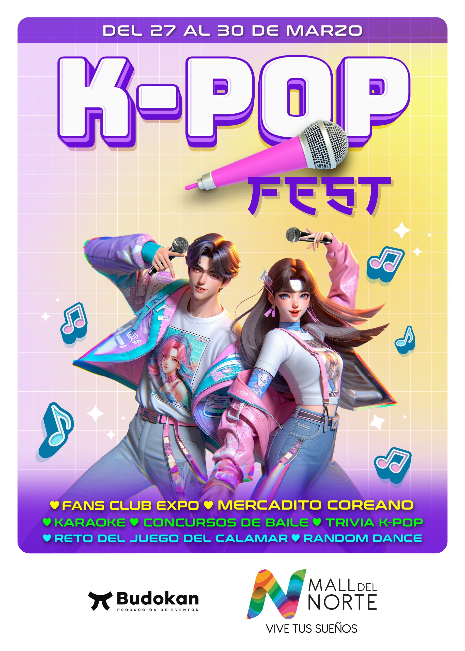Lee más sobre el artículo EL “KPOP FEST” REGRESA CON TODO AL MALL DEL NORTE JUNTO A BUDOKAN
