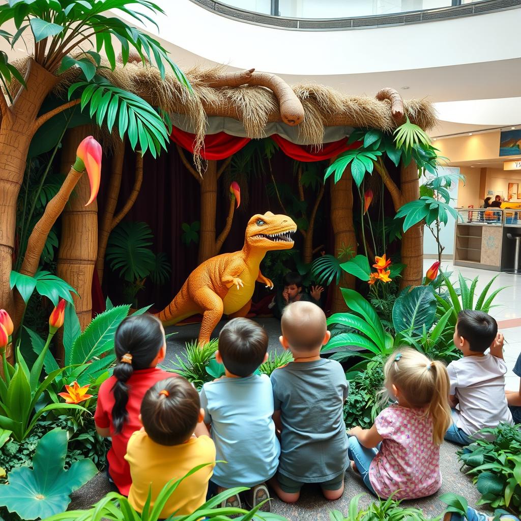 Lee más sobre el artículo DIVERSIÓN JURÁSICA Y TÍTERES EN  MALL DEL SUR POR EL “DÍA DEL NIÑO”