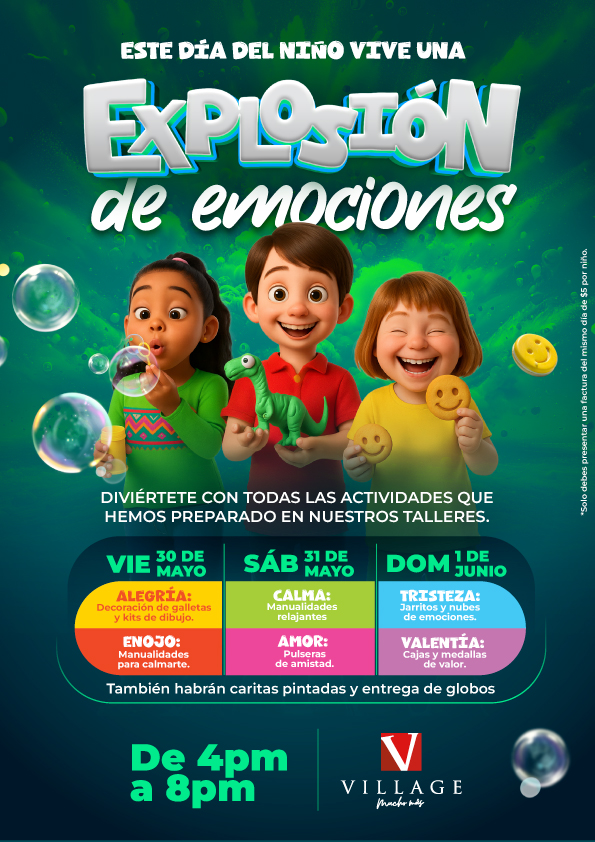Lee más sobre el artículo VILLAGE CELEBRA EL DÍA DEL NIÑO CON UNA EXPLOSIÓN DE EMOCIONES