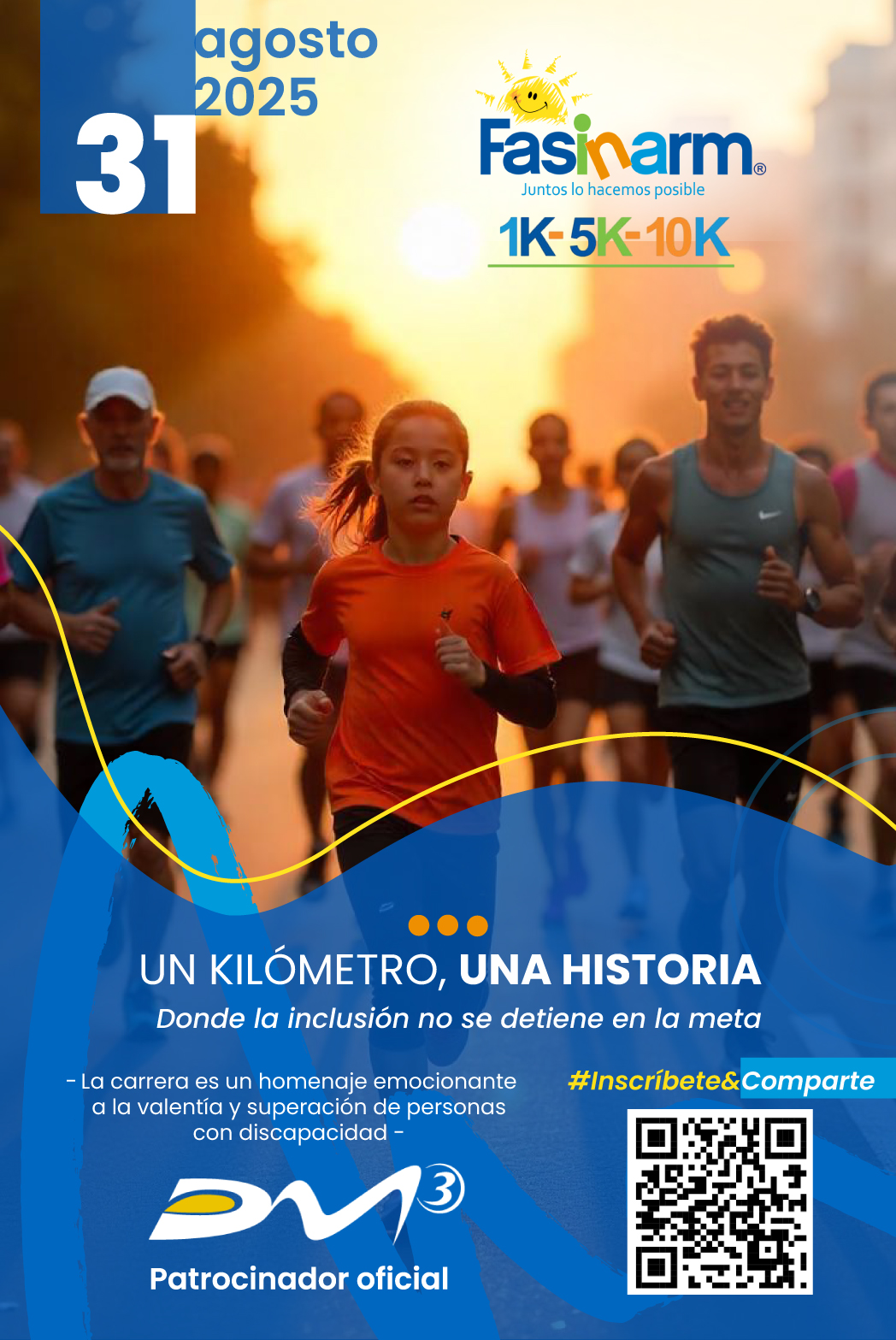 Lee más sobre el artículo CORRER POR UN PROPÓSITO: FASINARM LANZA SU PRIMERA CARRERA SOLIDARIA POR LA INCLUSIÓN