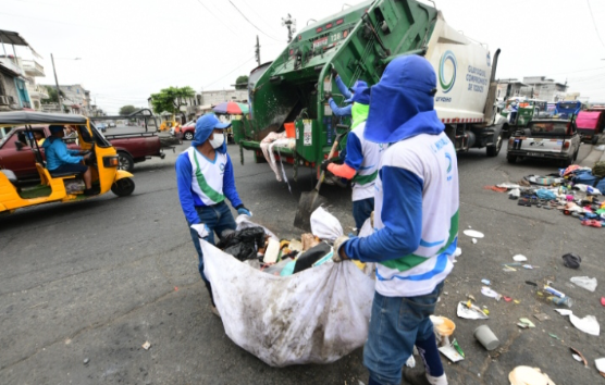 Servicio de recolección en Guayaquil  respeta Decreto Ejecutivo 329