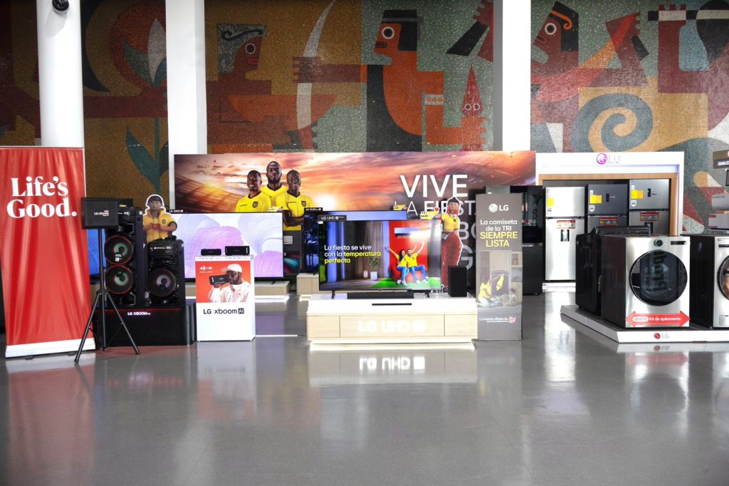 LG Electronics, televisor oficial de La Tri, lleva la mejor experiencia futbolera a la Superferia Electroshow