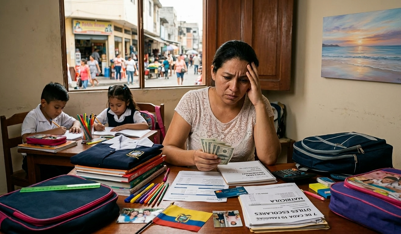 Lee más sobre el artículo Expertos advierten riesgo de sobreendeudamiento por gastos escolares en la Costa