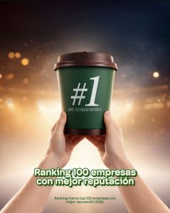 Sweet&Coffee® se consolida como la empresa #1 con mejor reputación en el sector de Restaurantes de Ecuador