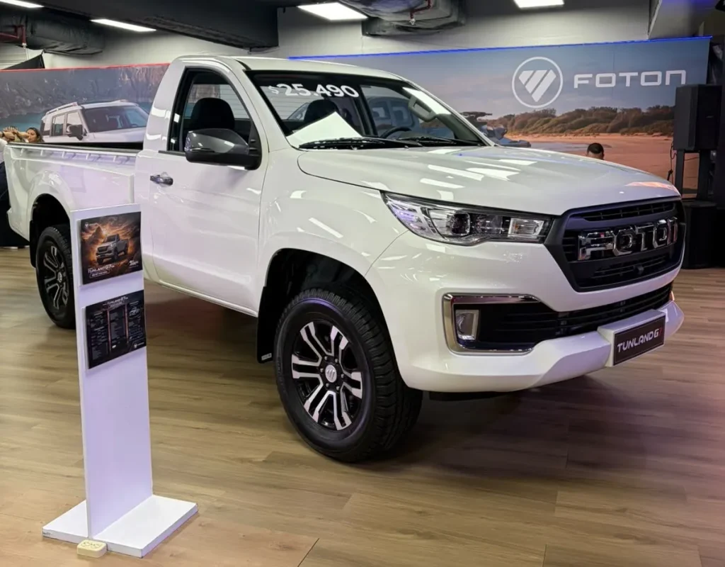 FOTON PRESENTA EN AUTOSHOW 2026 LA PICK-UP CABINA SENCILLA CON CAPACIDAD DE HASTA 1,1 TONELADAS