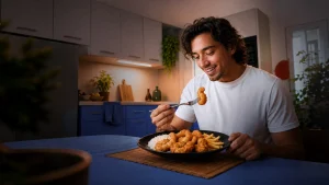 Alimentos Real invita a abrir la puerta del congelador más seguido.  “Porque los congelados también son Real”