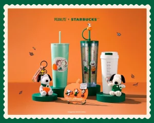 Starbucks® y Peanuts™ celebran el otoño con una colección global inspirada en The Great Pumpkin™