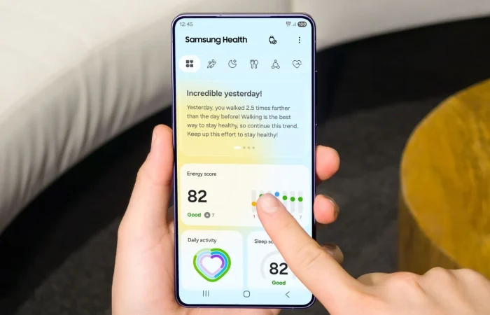 3. Actualización Samsung Health