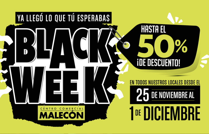 BlackWeek-CentroComercialMalecon