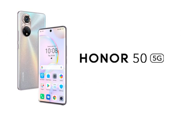 HONOR 50 with GMS Twitter
