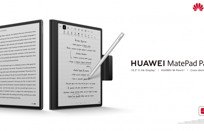 • El poder en productividad de la MatePad Paper ofrece la mejor experiencia de lectura para sus usuarios.