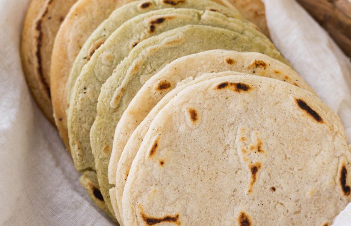 high-angle-arepas-basket